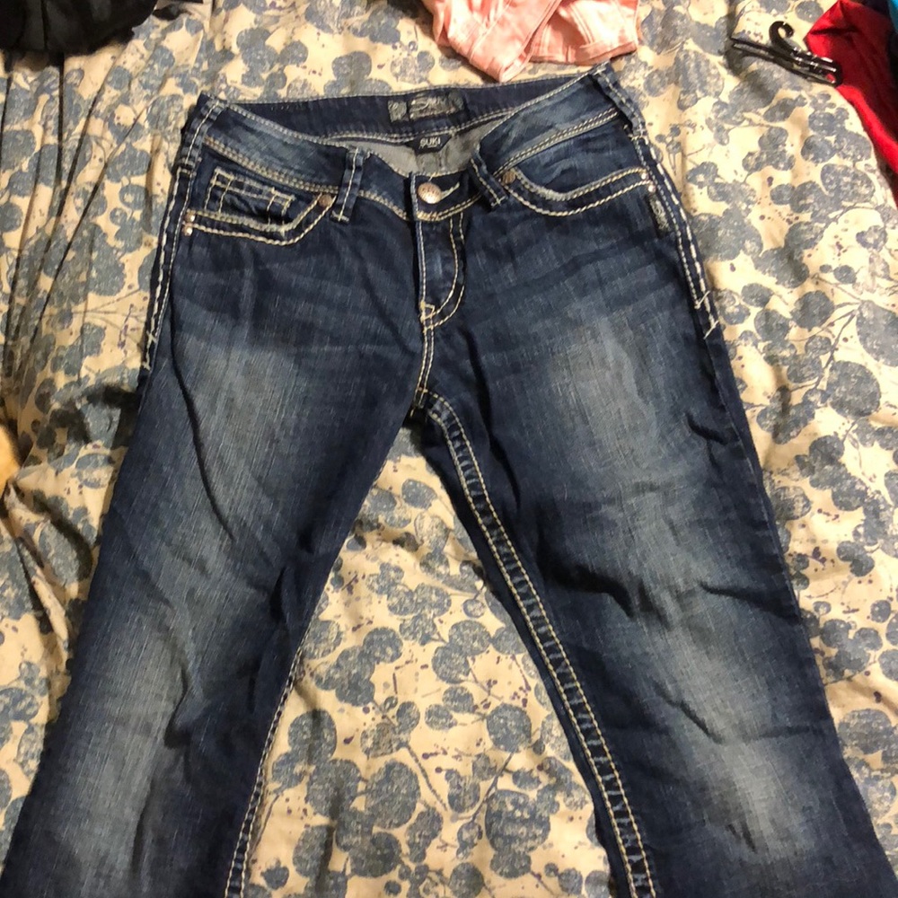 Silver jeans size 27/32